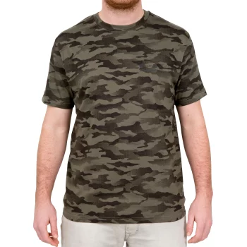 Men's T-Shirt SG-100 Camo Khaki - L By SOLOGNAC | Decathlon