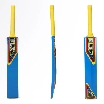 T100 Sizes 0, 1, 2, 3, Poplar Cricket Bat Blue - 1 By FLX | Decathlon